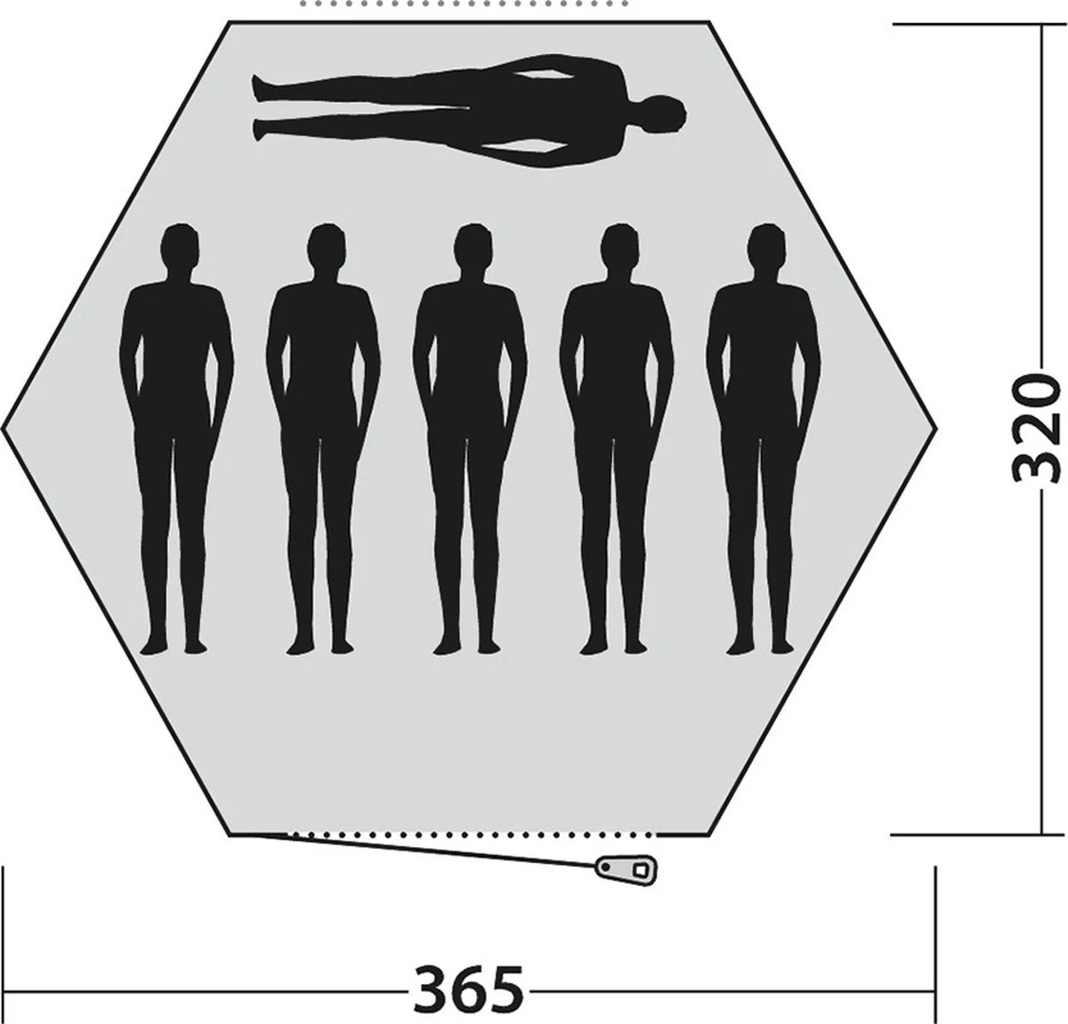 Easy Camp Tent Moonlight Joert 6-persoons 8 Easy Camp Tent Moonlight Joert 6-persoons - Afbeelding 7