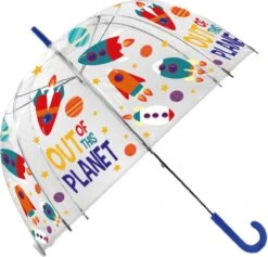 Kids Licensing Kinderparaplu Out Of The Planet 80 Cm Transparant