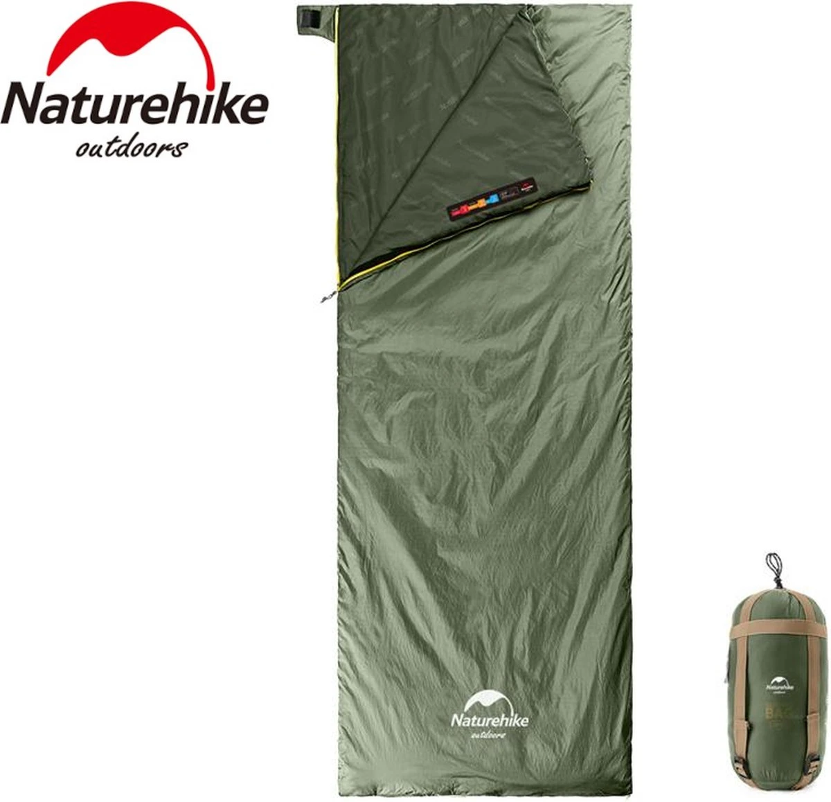 Naturehike® Slaapzak - Lichtgewicht - 205*85cm - Compact - Waterdicht - 3 Seizoenen Slaapzak Lente, Zomer & Herfst - Outdoor - Slaapzakken Volwassen & Kinderen 3 Naturehike® Slaapzak - Lichtgewicht - 205*85cm - Compact - Waterdicht - 3 Seizoenen Slaapzak Lente, Zomer & Herfst - Outdoor - Slaapzakken Volwassen & Kinderen
