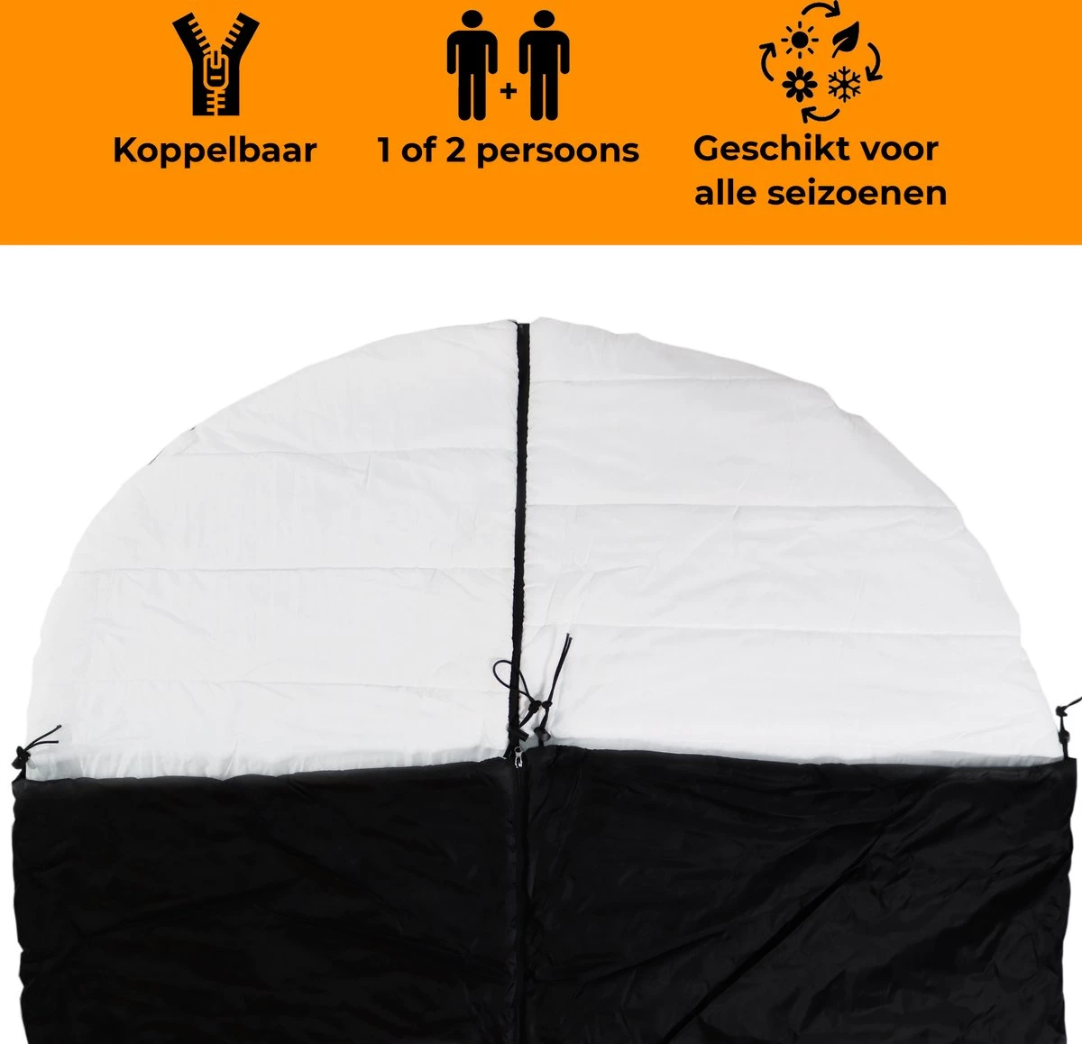 Deryan Cocoon Pop Up Tent - Slaapzak - Luchtbed - Luchtpomp - 4 Persoons - Zilver 14 Deryan Cocoon Pop Up Tent - Slaapzak - Luchtbed - Luchtpomp - 4 Persoons - Zilver - Afbeelding 12