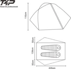 Expedition Tent T2 - Donker Groen - 2 Persoons 9 Expedition Tent T2 - Donker Groen - 2 Persoons -Winkel Voor Kampeerartikelen 1200x1163 5