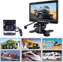 BrandWay Bedrade Achteruitrijcamera Set Met 7 Inch Scherm - Achteruitrij Camera Bedraad Voor Auto - Camper - Caravan - Vrachtwagen - Landbouw -Winkel Voor Kampeerartikelen 1200x1170 9