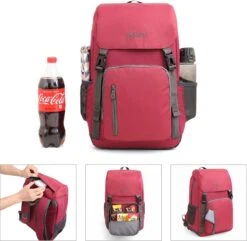 Tourit - Koeltas Rugzak (25L) - Geschikt Voor 21 Blikjes - Lunchtas Voor Dames En Heren - Rood 17 Tourit - Koeltas Rugzak (25L) - Geschikt Voor 21 Blikjes - Lunchtas Voor Dames En Heren - Rood -Winkel Voor Kampeerartikelen 1200x1171 3