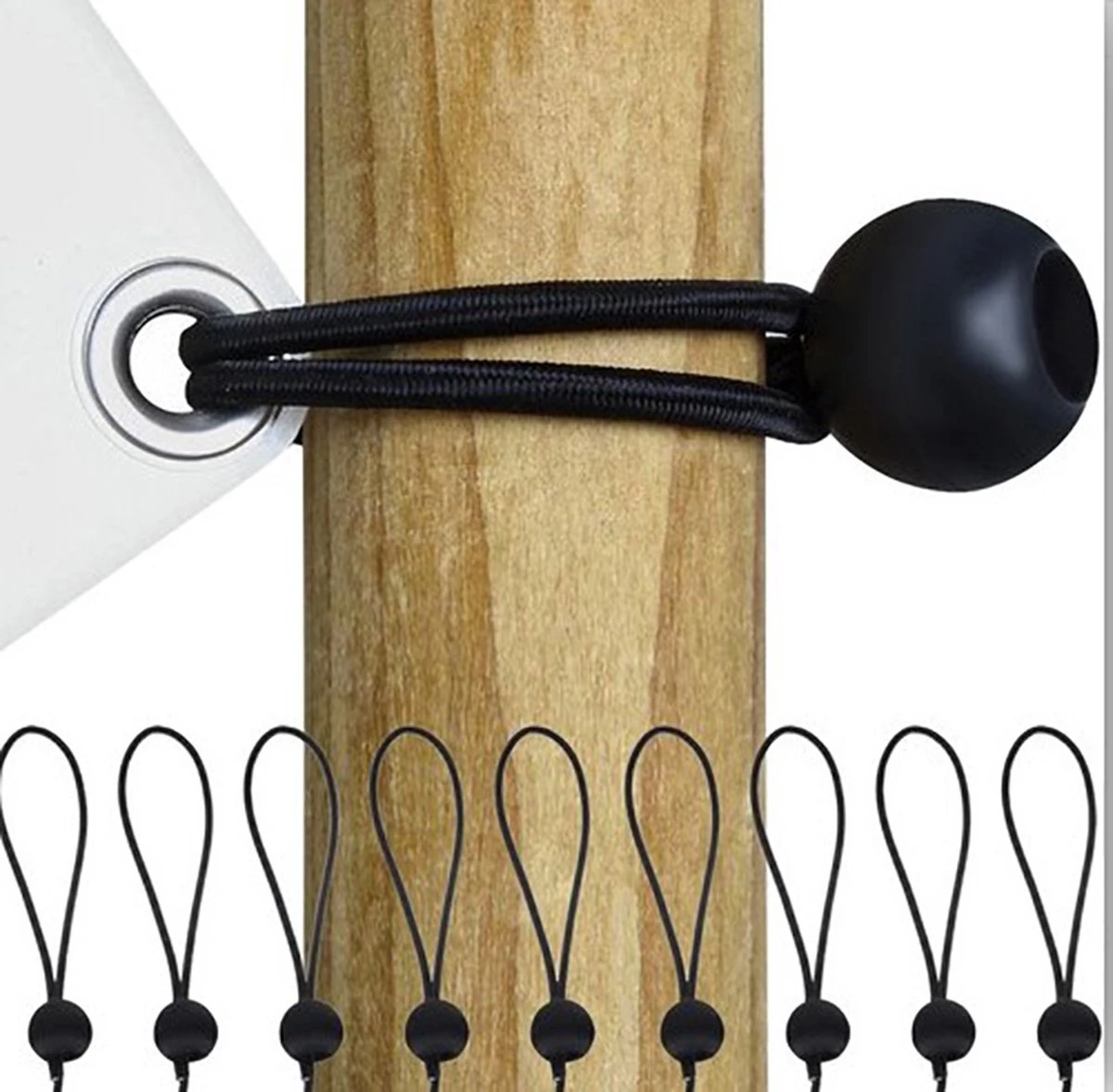 Merkloos Zeilspanner Met Bal - Spanrubbers Elastieken - Tentspanner Spanelastiek 16-30 CM - 10 Stuks - Spanband Rubber Voor Bootzeil/Zeil/Spandoeken/Schaduwdoek/Aanhangwagen -Tent Koord Spanners 3 Merkloos Zeilspanner Met Bal - Spanrubbers Elastieken - Tentspanner Spanelastiek 16-30 CM - 10 Stuks - Spanband Rubber Voor Bootzeil/Zeil/Spandoeken/Schaduwdoek/Aanhangwagen -Tent Koord Spanners