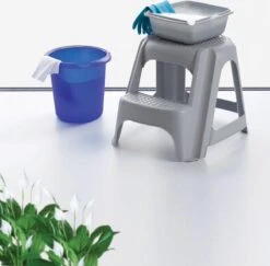 Curver One Step Opstapje Krukje - Lichtgrijs -Winkel Voor Kampeerartikelen 1200x1181 4