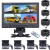 Strex Achteruitrijcamera Set Bedraad Met 4 Camera's (tegelijk Bekijken) - 9" Scherm - 18LED Nachtzicht 15m - IP67 Waterdicht - Achteruitrij Camera -Winkel Voor Kampeerartikelen 1200x1182 16