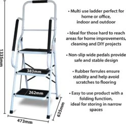 Aidapt Opstapkruk Met Leuning - 3 Treden -Winkel Voor Kampeerartikelen 1200x1182 17