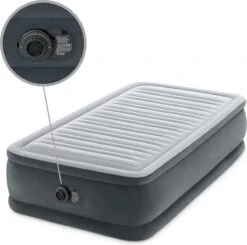 Intex Luchtbed - 1-Persoons - 99 X 191 X 46 Cm - Grijs - Met Ingebouwde Pomp, Hoeslaken Wit En Reparatieset 17 Intex Luchtbed - 1-Persoons - 99 X 191 X 46 Cm - Grijs - Met Ingebouwde Pomp, Hoeslaken Wit En Reparatieset -Winkel Voor Kampeerartikelen 1200x1190 22