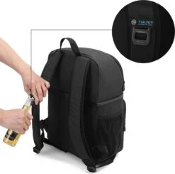 Koeltas Rugzak (28L) - Geschikt Voor 16 Blikjes - Lunchtas Voor Dames En Heren - Zwart 17 Koeltas Rugzak (28L) - Geschikt Voor 16 Blikjes - Lunchtas Voor Dames En Heren - Zwart -Winkel Voor Kampeerartikelen 1200x1190 5