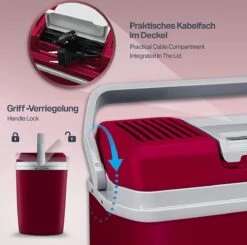 Tillvex- Koelbox, Coolbox, 24 Liter, Rood -Winkel Voor Kampeerartikelen 1200x1190 8