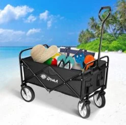 Rijoka Opvouwbare Bolderkar/Bolderwagen | Zwart -Winkel Voor Kampeerartikelen 1200x1197 19