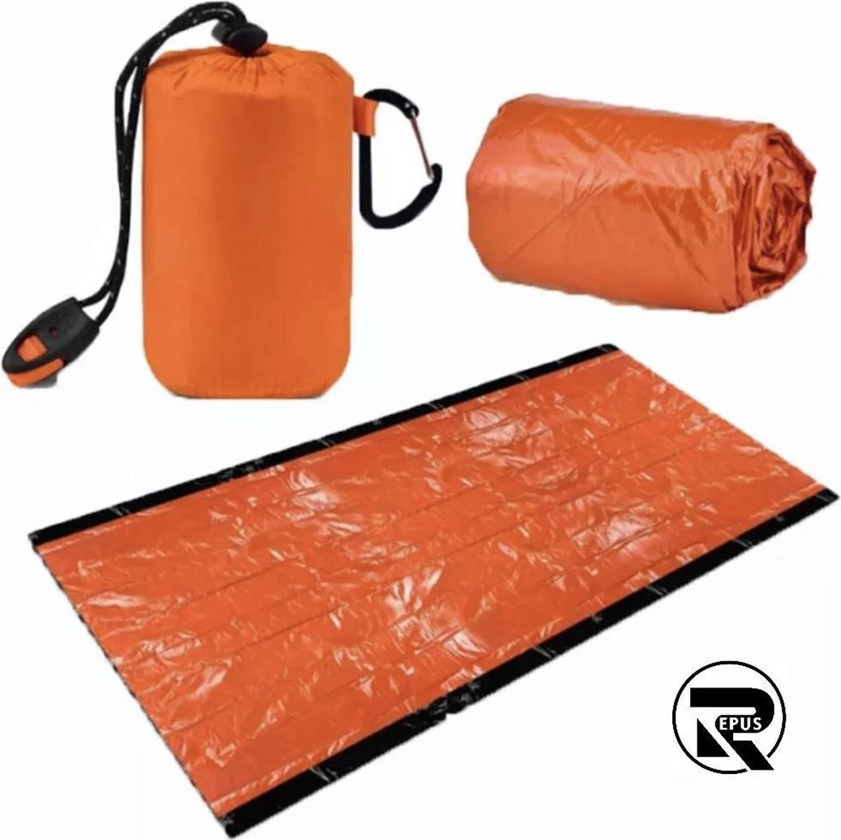 REPUS Nood Slaapzak | Life Bivy | Travel Safe |Lichtgewicht Slaapzak | Bivakzak | Extreme Light |Camperen | Outdoor | Camping | Musthave |Slaapzak | Wandelen | Tent | Reizen | Roadtrip | 4 REPUS Nood Slaapzak | Life Bivy | Travel Safe |Lichtgewicht Slaapzak | Bivakzak | Extreme Light |Camperen | Outdoor | Camping | Musthave |Slaapzak | Wandelen | Tent | Reizen | Roadtrip | - Afbeelding 2