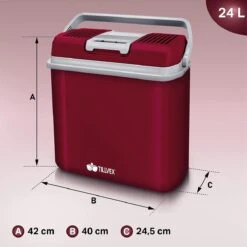 Tillvex- Koelbox, Coolbox, 24 Liter, Rood -Winkel Voor Kampeerartikelen 1200x1199 4