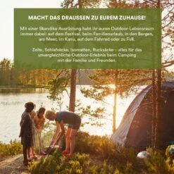 Skandika Nimbus Sleeper 12 Tent – Koepeltenten – 12 Persoons Familietent - Campingtent – Muggengaas – Sleeper Technology (3 Extra Donkere Slaapcabines) – 760 X 630 X 215 Cm (LxBxH) – 5000 Mm Waterkolom – Camping, Tuin – Kamperen – Blauw/wit -Winkel Voor Kampeerartikelen 1200x1200 1090