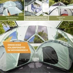 Skandika Bern 4 Koepeltent - Koepeltent - Tenten - 4 Persoons Kampeertent Met Panoramisch Dakraam, 2 Slaapcabines, Grondzeil, 210 Cm Stahoogte, Waterdicht, 4000 Mm Waterkolom - Grote Outdoor Familie Tent, Kampeertent - Grijs 12 Skandika Bern 4 Koepeltent - Koepeltent - Tenten - 4 Persoons Kampeertent Met Panoramisch Dakraam, 2 Slaapcabines, Grondzeil, 210 Cm Stahoogte, Waterdicht, 4000 Mm Waterkolom - Grote Outdoor Familie Tent, Kampeertent - Grijs -Winkel Voor Kampeerartikelen 1200x1200 1119