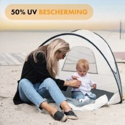 Deryan Luxe Pop Up Strandtent - Anti-UV 50+ - Cream -Winkel Voor Kampeerartikelen 1200x1200 1140