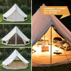 Skandika Tipii 400 Canvas Tent – Tipi-tenten – 8 Persoons Familietent - Campingtent – Muggengaas – 250 Cm Stahoogte – 400 Cm Diameter – 4000 Mm Waterkolom – Indische Tent, Partytent, Festivaltent – Outdoor, Camping, Tuin – Kamperen – Wit 17 Skandika Tipii 400 Canvas Tent – Tipi-tenten – 8 Persoons Familietent - Campingtent – Muggengaas – 250 Cm Stahoogte – 400 Cm Diameter – 4000 Mm Waterkolom – Indische Tent, Partytent, Festivaltent – Outdoor, Camping, Tuin – Kamperen – Wit -Winkel Voor Kampeerartikelen 1200x1200 1161