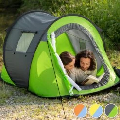 Pop Up Tent Waterkolom 1500 Mm/Cm² - Blauw - 2 Persoons 9 Pop Up Tent Waterkolom 1500 Mm/Cm² - Blauw - 2 Persoons -Winkel Voor Kampeerartikelen 1200x1200 1229