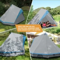 Skandika Tipii II Tent – Tipi-tenten – Teepee – 8 Persoons Campingtent – Muggengaas – 250 Cm Stahoogte – Uitneembare Tentvloer – 3000 Mm Waterkolom – Indische Tent, Partytent, Festivaltent – Outdoor, Camping, Tuin – Kamperen – Grijs/turquoise 13 Skandika Tipii II Tent – Tipi-tenten – Teepee – 8 Persoons Campingtent – Muggengaas – 250 Cm Stahoogte – Uitneembare Tentvloer – 3000 Mm Waterkolom – Indische Tent, Partytent, Festivaltent – Outdoor, Camping, Tuin – Kamperen – Grijs/turquoise -Winkel Voor Kampeerartikelen 1200x1200 1244