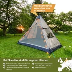 Skandika Tipi Kotona Air Opblaasbare Tent – Opblaasbare Tenten - 4 Persoons Tipi Tent – Tenten - Campingtent – Ingenaaide Tentvloer – Muggengaas – 260 Cm Stahoogte – 490 X 370 X 260 (L X B X H) – Outdoor, Camping, Tuin – Luchttent - Kamperen - Beige 16 Skandika Tipi Kotona Air Opblaasbare Tent – Opblaasbare Tenten - 4 Persoons Tipi Tent – Tenten - Campingtent – Ingenaaide Tentvloer – Muggengaas – 260 Cm Stahoogte – 490 X 370 X 260 (L X B X H) – Outdoor, Camping, Tuin – Luchttent - Kamperen - Beige -Winkel Voor Kampeerartikelen 1200x1200 1286