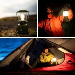 Favour L0818 Retro Camping Lamp Oplaadbaar LED, 320 Lumen, IP64 Waterdicht, Draagbare Kampeerlamp, Tentlamp, Acculamp, Traploos Dimbare Lamp Incl. Kaarslicht-modus, Groen -Winkel Voor Kampeerartikelen 1200x1200 1305