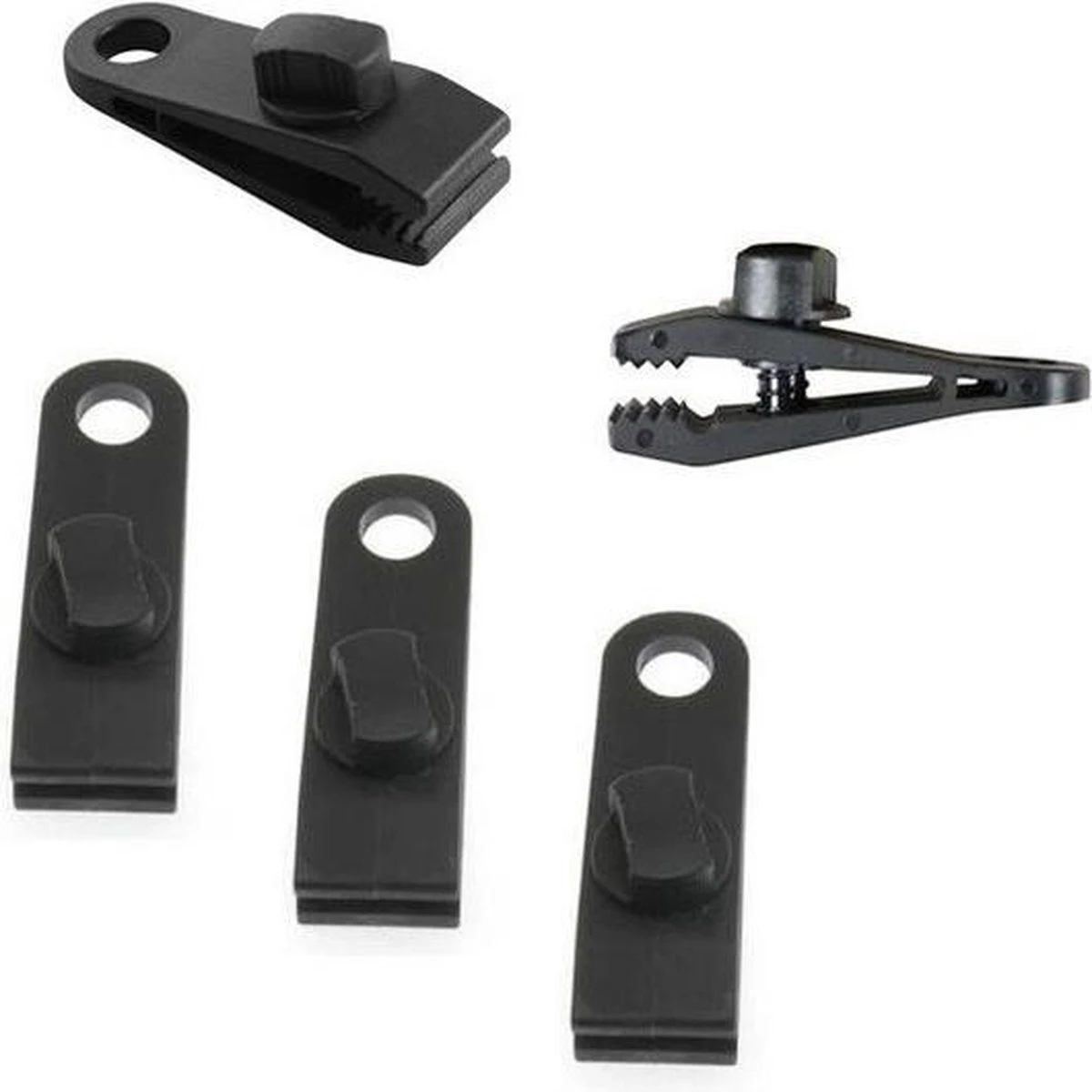 4x Zeilklemmen / Zeilclips Van Kunststof - Dekzeil / Afdekzeil Klemmen 3 4x Zeilklemmen / Zeilclips Van Kunststof - Dekzeil / Afdekzeil Klemmen