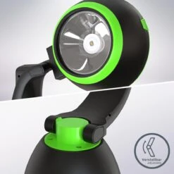 B.K.Licht - LED Kampeerlamp - Zaklamp - 3 In 1 Zaklantaarn Voor Kinderen - Tafellamp - Tentlamp - Opvouwbaar - Zwart Groen - 140 Lumen - IP20 -Winkel Voor Kampeerartikelen 1200x1200 1350
