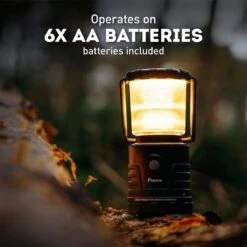 Favour L1061 Camping Lamp LED, 875 Lumen, IP64, Waterdicht, Draagbare Kampeerlamp, Tentlamp, Schokbestendig, 4 Verschillende Lichtmodi Incl Kaarslicht-modus, Afneembaar Deksel, Handig & Compact Formaat -Winkel Voor Kampeerartikelen 1200x1200 1400