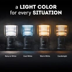 Favour L1061 Camping Lamp LED, 875 Lumen, IP64, Waterdicht, Draagbare Kampeerlamp, Tentlamp, Schokbestendig, 4 Verschillende Lichtmodi Incl Kaarslicht-modus, Afneembaar Deksel, Handig & Compact Formaat -Winkel Voor Kampeerartikelen 1200x1200 1403