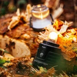 Favour L0434 Camping Lamp LED, 1105 Lumen, IP64, Waterdicht, Draagbare Kampeerlamp, Tentlamp, Schokbestendig, 4 Verschillende Lichtmodi Inclusief Kaarslicht-modus, Afneembaar Deksel & Compact Formaat -Winkel Voor Kampeerartikelen 1200x1200 1432