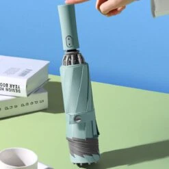 Tamarow™ Automatische Opvouwbare Paraplu - Omgekeerd Design - Windproof - Lichtgewicht - Reflectie - Omgekeerd Design - Licht Groen 14 Tamarow™ Automatische Opvouwbare Paraplu - Omgekeerd Design - Windproof - Lichtgewicht - Reflectie - Omgekeerd Design - Licht Groen -Winkel Voor Kampeerartikelen 1200x1200 1453