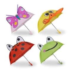 Relaxdays Paraplu Kind Dieren - Kinderparaplu Meisje En Jongen - Regenscherm Kids - Kikker -Winkel Voor Kampeerartikelen 1200x1200 1457