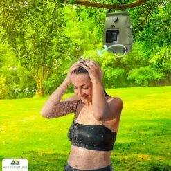 Needventure Solar Douche - Camping Douchezak - Buiten Douche - Tuindouche - Inclusief Thermometer - Waterzak Met Douchekop - 20L - Groen -Winkel Voor Kampeerartikelen 1200x1200 1478