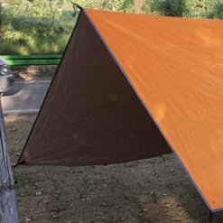 Merkloos TDR - Outdoor Draagbaar Zonnescherm Met Opbergtas - Waterdicht-SPF - Tarps Voor Kamperen300 * 300cm - 3-4Personen - Orange -Winkel Voor Kampeerartikelen 1200x1200 155