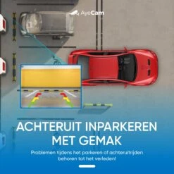 AyeCam Achteruitrijcamera - 4,3 Inch Scherm - 2 Kanaals – Nachtzicht - Incl. Begeleidingslijnen -Winkel Voor Kampeerartikelen 1200x1200 1581