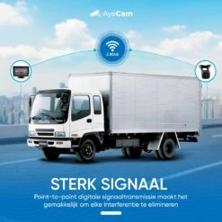 AyeCam Achteruitrijcamera - 4,3 Inch Scherm - 2 Kanaals – Nachtzicht - Incl. Begeleidingslijnen -Winkel Voor Kampeerartikelen 1200x1200 1582