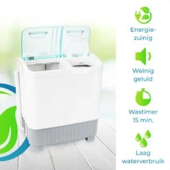 XatiX - Mini Wasmachine Met Dubbele Trommel 5,6 Kg - Toerental 1400 -Winkel Voor Kampeerartikelen 1200x1200 1603