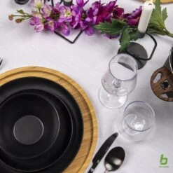 Bo-Camp Industrial - Bestekset - Ballona - 16-delig 4-Persoons - Zwart -Winkel Voor Kampeerartikelen 1200x1200 1766