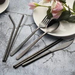 House Of Husk Reisbestek - Reis Bestekset - Chopsticks - Metalen Rietjes Met Borstel - Lepel - Vaatwasserbestendig - RVS - 7 Delig - Zwart 11 House Of Husk Reisbestek - Reis Bestekset - Chopsticks - Metalen Rietjes Met Borstel - Lepel - Vaatwasserbestendig - RVS - 7 Delig - Zwart -Winkel Voor Kampeerartikelen 1200x1200 1767