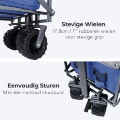 LifeGoods Bolderkar - Opvouwbaar - Tot 80KG - 94L - Wasbaar Polyester - 98x45cm - Blauw/Grijs 21 LifeGoods Bolderkar - Opvouwbaar - Tot 80KG - 94L - Wasbaar Polyester - 98x45cm - Blauw/Grijs -Winkel Voor Kampeerartikelen 1200x1200 1797