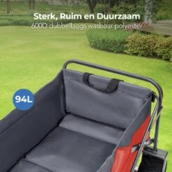 LifeGoods Bolderkar - Opvouwbaar - Tot 80KG - 94L - Wasbaar Polyester - 98x45cm - Rood/Grijs 19 LifeGoods Bolderkar - Opvouwbaar - Tot 80KG - 94L - Wasbaar Polyester - 98x45cm - Rood/Grijs -Winkel Voor Kampeerartikelen 1200x1200 1856