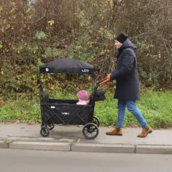 FableKids LEO X4Lite Opvouwbare Handkar Met Dak Onyx Zwart -Winkel Voor Kampeerartikelen 1200x1200 1910