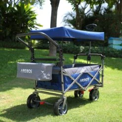 AREBOS Premium Steekwagen Met Dak Opvouwbare Tuinkar Handkar Bolderkar Blauw / Grijs 18 AREBOS Premium Steekwagen Met Dak Opvouwbare Tuinkar Handkar Bolderkar Blauw / Grijs -Winkel Voor Kampeerartikelen 1200x1200 1956