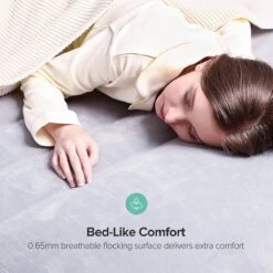 Sable Luxe Queen Size 2 Persoons Luchtmatras Met Ingebouwd Kussen, Opblaasbaar Luchtbed Met Ingebouwde Elektrische Pomp Voor Kamperen, Reizen Of Overnachtende Gasten Of Festival -Winkel Voor Kampeerartikelen 1200x1200 1972