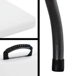 Casaria Tuintafel Opvouwbaar – Met Draaggreep 220x70 Cm – Wit -Winkel Voor Kampeerartikelen 1200x1200 266