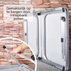 Liivo Aluminium Inklapbare Tafel - Campeertafel 75x55x60cm -Winkel Voor Kampeerartikelen 1200x1200 275