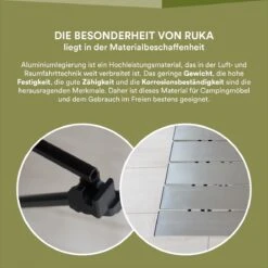 Skandika Ruka S Kleine Campingtafel – Campingtafels - Aluminium Campingtafel, Opvouwbaar, Zeer Licht, Eenvoudig Te Monteren, Stabiele Standaard - Opvouwtafel Voor Kamperen, Tenten Wandelen, Reizen, Thuis, Tuin – Tot Max. 20 Kg. - Grijs -Winkel Voor Kampeerartikelen 1200x1200 286