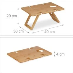 Relaxdays Opvouwbare Picknick Wijntafel - 4 Wijnglazenhouders - Bamboe Dienbladtafel Klein 12 Relaxdays Opvouwbare Picknick Wijntafel - 4 Wijnglazenhouders - Bamboe Dienbladtafel Klein -Winkel Voor Kampeerartikelen 1200x1200 319