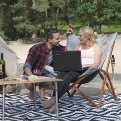 Bo-Camp - Urban Outdoor - Relaxstoel - Bloomsbury - L - Oxford Polyester - Grijs -Winkel Voor Kampeerartikelen 1200x1200 364