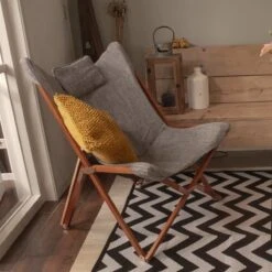 Bo-Camp - Urban Outdoor - Relaxstoel - Bloomsbury - L - Oxford Polyester - Grijs -Winkel Voor Kampeerartikelen 1200x1200 365